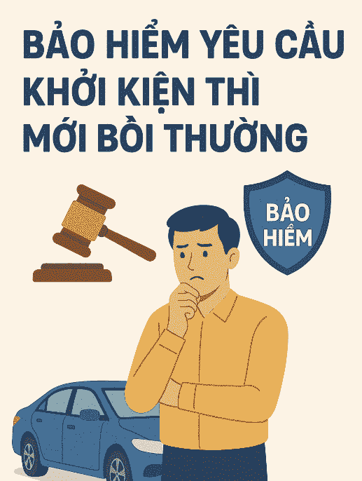 Bảo hiểm ô tô, Bảo hiểm thân vỏ ô tô, Emily xevaban, Bảo hiểm bắt buộc, Mua bảo hiểm ô tô, bảo hiểm ô tô tư vấn miễn phí, đòi quyền lợi bảo hiểm miễn phí, Bảo hiểm yêu cầu khởi kiện mới bồi thường, Khởi kiện mới được đền, Bảo hiểm yêu cầu kiện người đâm